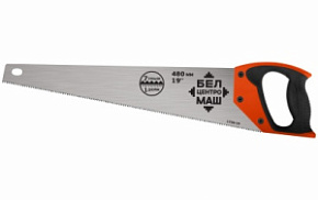 Ножовка БЦМ 1736-16 для работы по дереву 400мм сталь 7зубьев