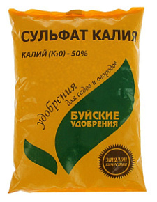 Сульфат Калия 0,9кг калий сернокислый K2O- 50% S-17% /30/
